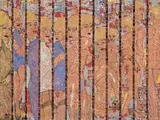 Stripperama No.4 by Richard Larter, 1964, enamel on composition board, sold May 2007
