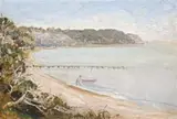 Portsea by Arthur Boyd, 1956, oil on composition board, offered May 2007