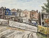 Victoria Parade by Danila Vassilieff, 1937, oil on plywood, sold May 2007