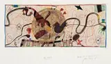 Study For The Paella by John Olsen, 1981, watercolour and mixed media on paper, sold May 2007