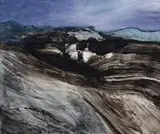 Gallipoli Landscape by Sidney Nolan, 1960, oil on composition board, sold May 2007