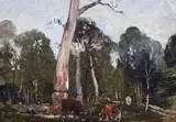 Cattle Grazing by Walter Withers, oil on wood panel, offered May 2007