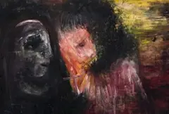 Spanish Series by David Boyd, 1965, oil on board, sold May 2007