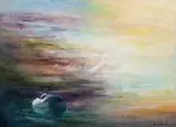 Escaping Judge by David Boyd, 1962- 64, oil on board, offered May 2007