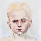 No. 16, 2002 (From The Sibling Series) by Cherry Hood, watercolour on canvas, sold May 2007