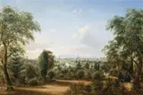 View Of Melbourne From The Botanical Gardens by Henry Gritten, 1865, oil on canvas, offered Aug 2007