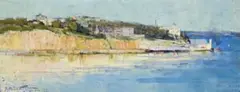 North Shore Sydney by Arthur Streeton, 1892, oil on panel, sold Aug 2007