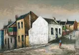 Morning At The Cross by Sali Herman, 1956, oil on canvas, sold Aug 2007