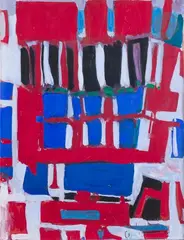 Composition by Paul Charlot, Gouache, sold Sep 2024