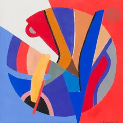 Suite Jazz by James Pichette, 1991, Gouache, sold Sep 2024