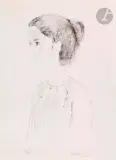 Rosalind by Bernard Cathelin, 1973, Lithographie, sold Sep 2024