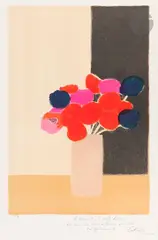 Clotilde (Apollinaire) by Bernard Cathelin, 1989, Lithographie, sold Sep 2024