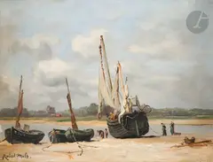 Marine by Robert Charles G. Mols, Panneau, sold Jun 2024