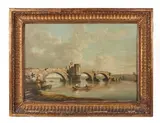 Avignon, le pont Saint-Bénézet by William Marlow, Toile, sold Mar 2021