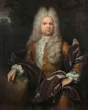 Portrait d'un gentilhomme dans un paysage by Arnold Boonen, Toile, sold Jun 2020