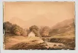 Paysage d'Écosse by Anthony Copley Fielding, Aquarelle signée en bas à gauche, sold Jan 2018
