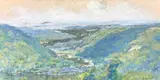 Paysage du Dauphiné by Alexandre Nozal, Gouache sur papier, sold Apr 2018