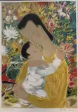 Maternité by Le Pho, Lithographie en couleur signée et numérotée : XXI/XXV, sold Mar 2018
