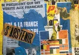 Sans titre, circa 1975/1976 by Raymond Hains, Affiche lacérée ; arrachage, sold Feb 2018