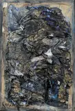 Le dos, l’envers de l’endroit », circa 1970 by Karskaya, Huile, collages et refliefs sur carton, sold Feb 2018