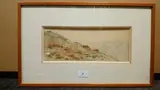Paysage de montagne by Vincent Blatter, Aquarelle, sold Dec 2017