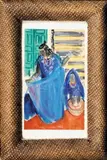 Femmes en Afrique du Nord by Élisabeth Faure, Gouache, sold Nov 2017
