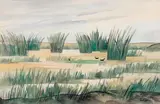 Les Marais by Robert Louis Antral, Aquarelle signée et dédicacée en bas à droite, sold Oct 2017
