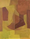 Composition orangée by Serge Poliakoff, Lithographie en couleur, sold May 2023