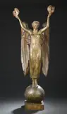 Victoire by Henri Bouchard, Bronze patiné, sold May 2023
