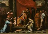 Le Jugement de Salomon by Reynaud Levieux, Toile, sold Mar 2023