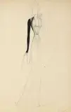 Mannequin n°1 by George Annenkov, Crayon et rehauts, encre et gouache sur papier, sold Dec 2022