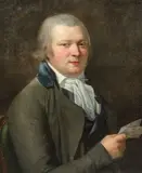Portrait d'homme tenant une lettre by Jean Joseph Ansiaux, Toile, sold Nov 2022