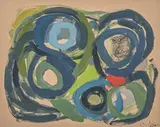 Nature morte by Hélène Lameloise, 2009, Gouache, sold May 2024
