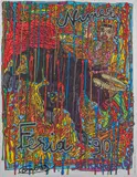 Nîmes, Feria 90 by Robert Combas, 1990, Affiche en couleurs, sold May 2024