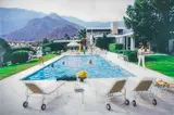 Kaufmann desert house I by Slim Aarons, Épreuve photographique en couleurs, édition posthume par Yellow Korner, contrecollée sur D, sold May 2024