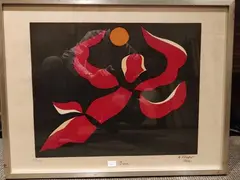 Icare by André Verdet, 1972, Lithographie en couleurs, sold Nov 2022