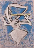 Festival d' Avignon. 1977 by Roberto Matta, Lithographie en couleurs, sold Jun 2022