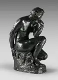 Méditation by Raymond Martin, Épreuve en bronze patiné, sold Jun 2022