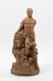 La Famille by Leon Mouradoff, 1941, Épreuve en terre cuite, sold Oct 2022