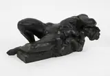 Nu féminin by Emmanuel Auricoste, Épreuve en bronze à patine noire, sold Oct 2022