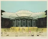 Sans titre by Michèle Battut, 1985, Lithographie en couleurs sur papier, sold Sep 2022