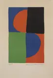 Sans titre by Sonia Delaunay, 1963, Lithographie sur papier, sold Jul 2022