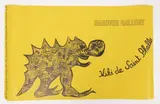 Impression sur papier by Niki de Saint Phalle, Affiche de l'exposition de Niki de Saint Phalle à la Hanover Gallery du, sold Jul 2022
