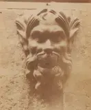 Mascaron de la fontaine Colbert, rue Colbert by Eugène Atget, Tirage photographique sur papier albuminé, sold Jun 2022