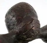 La mer" (Titre donné par l'artiste) by Charles Daudelin, Bronze à patine brune, sold Mar 2021