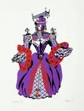 Olivia" Tirée de la Nuits des Rois (Shakespear) by Alfred Pellan, Lithographie, sold Mar 2021