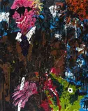 Le dernier des optimistes by Sylvain Bouthillette, Acrylique et collage sur panneau, sold Mar 2021