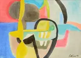 Sans titre by Maurice Estève, Aquarelle, sold Nov 2020