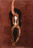 Gibet by Marc Garneau, Huile et collage sur toile, sold Sep 2020