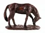 Cheval by Madeleine Tezenas du Montcel, Bronze à patine marron, sold May 2020